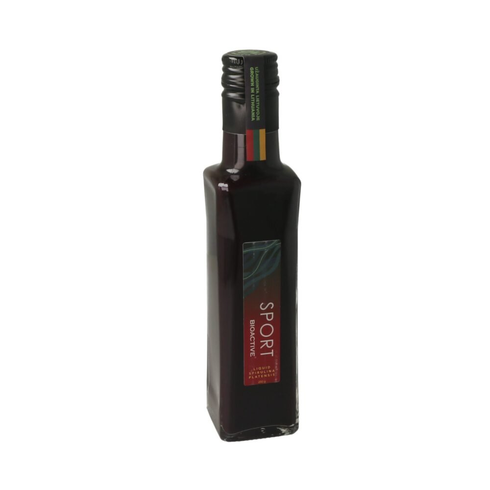 Lietuviška skysta spirulina 250gr ⟨ Bioactive SPORT ⟩